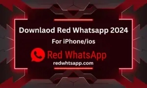 Download and Install Red Whatsapp 2024 for iPhone/ios