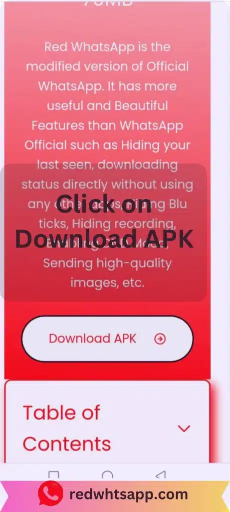 Click on Download APK File