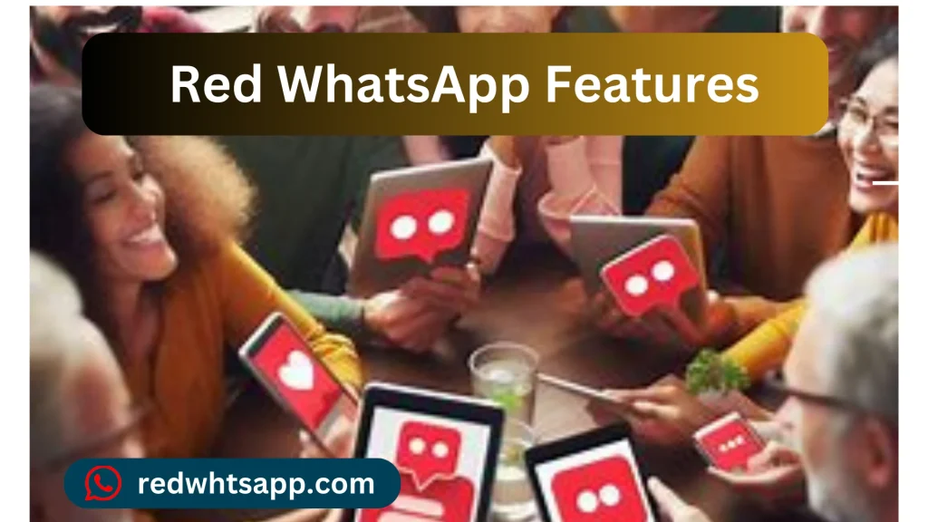 WhatsApp Red Feature's Banner